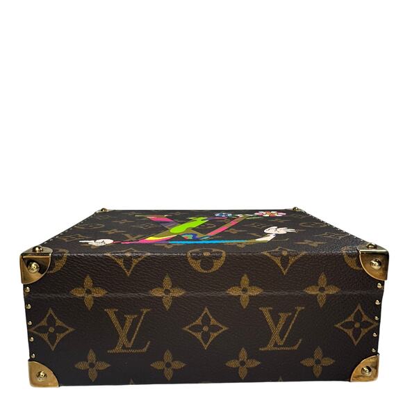 Louis Vuitton Murakami Jewelry Box Trunk MOCA Monogram Superflat Bag LV Hands - Picture 8 of 16